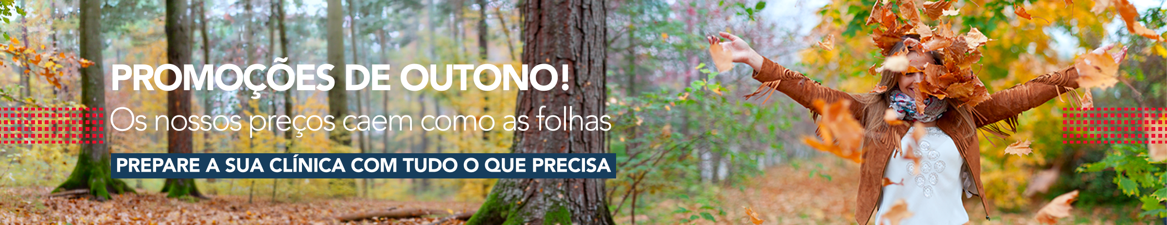 Promoções de outono Promoções de outono