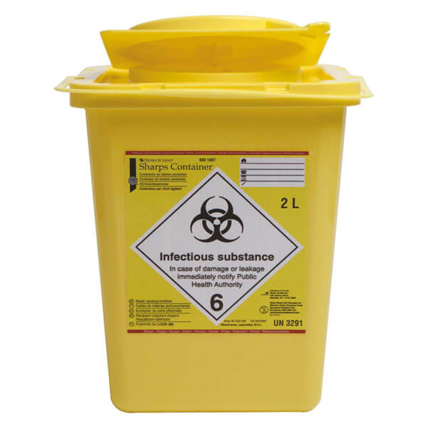 sharp objects container