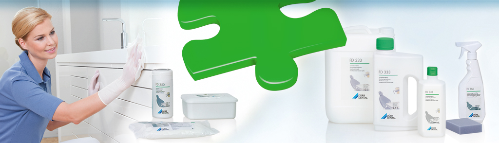 Desinfección superficies clínica dental 