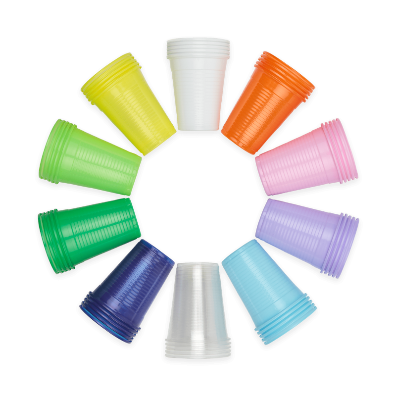 Vasos de Plástico de 200 ml (1000 uds)