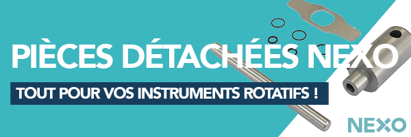 Pièces de rechange pour instruments rotatifs Nexo FR Pièces de rechange pour instruments rotatifs Nexo FR