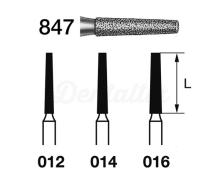Fresa 847 de Diamante para PM con Forma de Cono (5 uds)