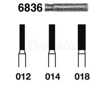 Fraise 836 Diamant cylindrique FG (5ud)