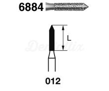 Frese 6884.314 Diamante cilindrico a punta FG (5 unità)