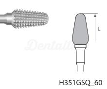 Fresa Ovo H351GSQ de Tungsténio para PM