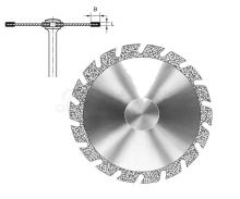 Disco Diamante Dentado para Piezas de Mano (ø 300 mm)