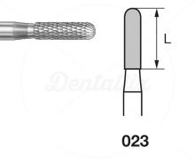 Fresa Cilíndrica Redondeada H129EF de Tungsteno para PM