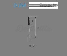 Fresa D254 de Diamante para FG con Forma de Cono (5 uds)