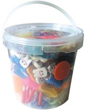 Assortiment de 150 pièces de jouets