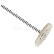 Escova de Pelo de Cabra para Polimento Dentário