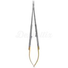 18 cm Micro Needle Holder with Diamond Coating