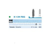 Fresa H139FSQ de Carburo de Tungsteno para PM con Forma de Torpedo