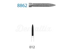 Fresa 862 de Diamante para CA con Forma de Llama (5 uds)