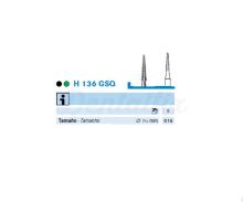 Fresa H136GSQ.104. PM conico a punta