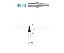 Frese diamantate 8973.314 Diamond Conical Round FG (5 unità)