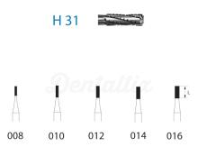Fraise H31.314. FG Cylindrique et Plate (5 unités)