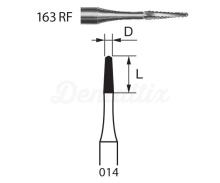 Fresa 163RF de Acero para PM con Forma de Cono (6 uds)