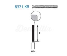 Fraises 837LKR.314. Fraise Diamantée Cylindrique Plate FG (5 unités)