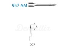 Fresa 957AM de Diamante para FG con Forma de Lanza (5 uds)
