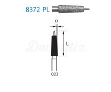 Fresa 372PL de Diamante para FG con Forma de Cilindro (5 uds)