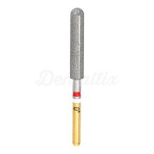 Fresa ZR373 de Diamante para FG con Forma de Cilindro (5 uds)