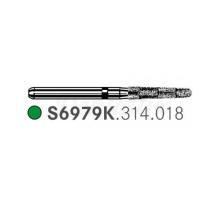 Fresa S979K de Diamante para FG con Forma de Cono (5 uds)