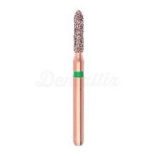 Fresas KP6877 de Diamante DIAO Cilíndrica Redondeada para Turbina (5 uds)