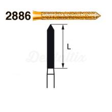 Fraise diamantée cylindrique pointue 2886 pour FG (5 pcs)
