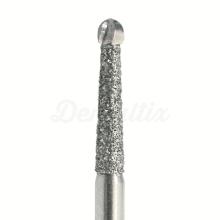 389.FG - Fresa a sfera diamantata e in metallo duro per turbina (5 pz.)