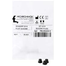 Silicone inserts: High Quality Dental Inserts (7.5 x 1 mm, Pack of 8)