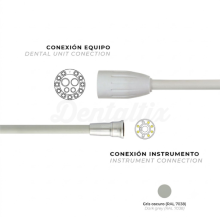 Manguera para iXS4, iMMs, Implantor LED con Conector para Cefla
