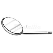 Espelho Intraoral Dentário Plano (12 unidades)