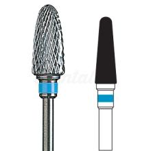 Frese in carburo di tungsteno HP con seghettatura trasversale spessa/standard (taglio 10) Anello blu