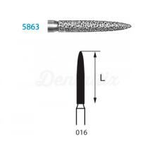 Frese diamantate 8863.314 Flame Diamond FG (5 unità)