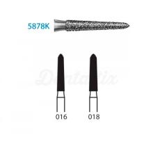 Fresa Torpedo Cónica 878K Diamantada para FG (5 uds)