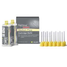 Flexitime Fast & Scan Putty: Scannable Silicone for Dental Impression (2 x 50 ml)