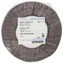 Papier de verre pour le polissage dentaire (rouleau de 25 m)