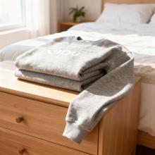 Sweat-shirt brodé de Vidu en gris
