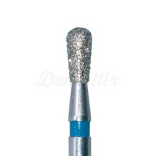 808R.FG - Fresa diamantata a forma di pera per turbina (5 pz.) - Media (blu)