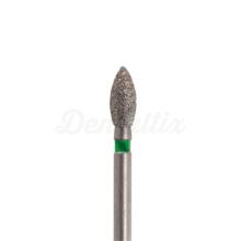 5.FG - Fraise diamantée en forme de ballon de rugby pour turbine (5 pièces)