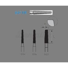 Frese 6847KR.314. Flat Conical Diamond FG (5 unità)