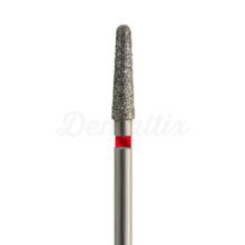 850F.FG - Fresa diamantata a forma di cono arrotondata per turbina (5 pz.)