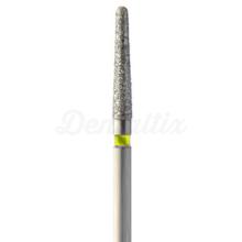 852.FG - Fresa diamantata a forma conica arrotondata per turbina (5 pz.)