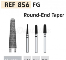 Fresa 856 de Diamante FG Cónica Arredondada (5 un.) de BADER