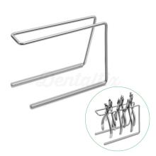 Grelha Posicionadora de Alicates: Porta-Alicates de Aço Inoxidável com Silicone Antiderrapante