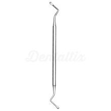Curetta per ossa Lucas di 17 cm