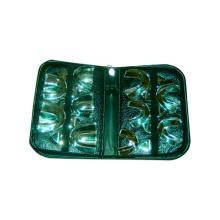 Estojo de moldeiras de aço inoxidável - 10 pcs