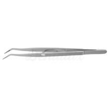 Pinça Nº 18 com Fecho e Ponta Serrilhada de 16 cm