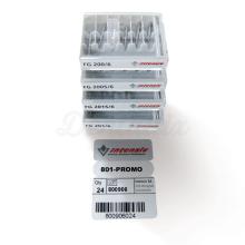 Kit de fraises diamantées 801 FG boule (24 pièces)
