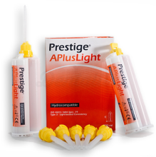 Prestige A Plus Light: Dental Impression Silicone (2 x 50 ml)